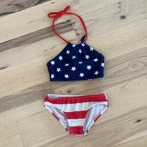 4th of July toddler bikini 4T